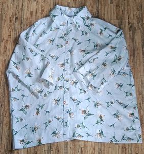 Floral Button-Down Shirt