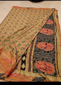 With Blouse Saree