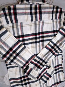 Plaid Flannel Woolen Shirt