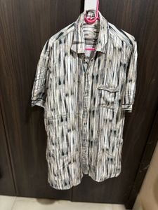 Abstract Print Lounge Set