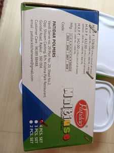 🆕 Set of 4 Storage Container