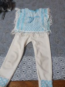 Mix Dresses Like Suit ,top ,frock Kaftaan Set.