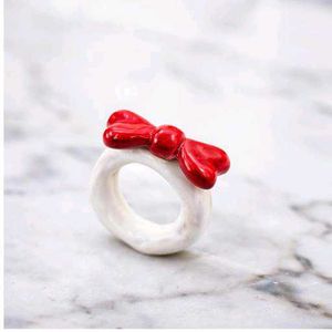 Red Bow Ring