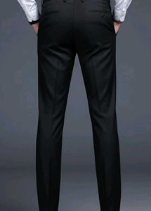 black colour formal pant for men