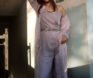 Ethnic Jumpsuit With Shrug