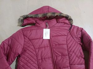 Voxati Puffer Jacket with Hood, XXL Size