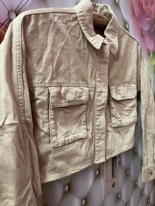 Cropped Utility Jacket