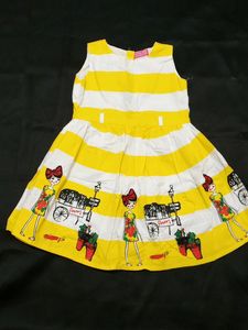 Kids cotton Frock 3-4 years