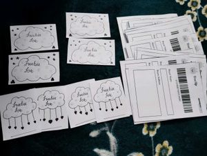 20 Shipping Labels+8 Freebie Cards