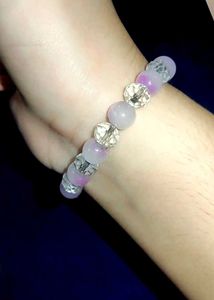 Pink Beaded Bracelet