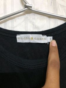 Black Cotton T Shirts
