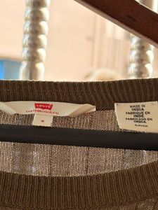 Olive Green Knit Top