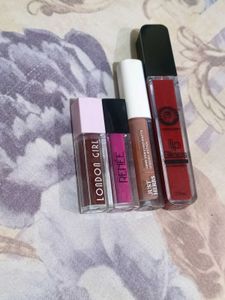 Combo Of Four Different Lipstick
