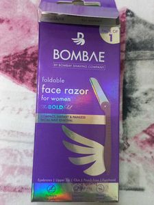 BOMBAE Foldable Face Razor