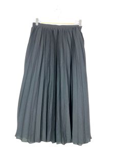 Fablestreet Pleated Flared Midi Skirt Black (Women