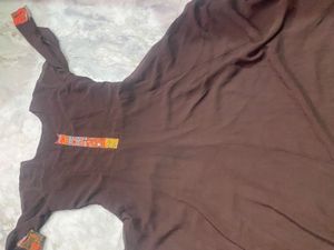 Elegant Brown Kurta Set