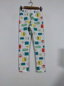 White With Printed Co-ords Sets (Girl&#39;s)