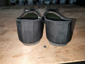 Nyra Black Ballerina Flats