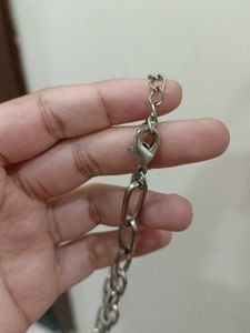Silver Chain Link Necklace