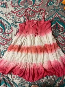White-Pink Cute Top