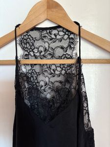 Beautiful Black  Imported Top With Lace