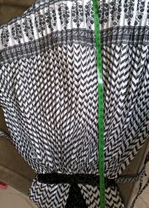 Black & White Print Dress