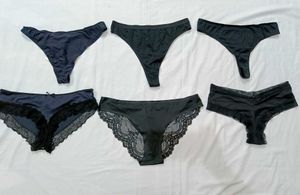 🇳🇿💫💗Pack Of 6 Black Thongs