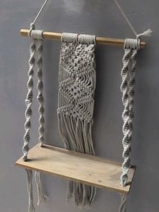 Macrame Hanging Shelf