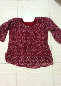 Floral Print Top