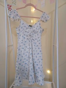 Nuon White Floral  Dress