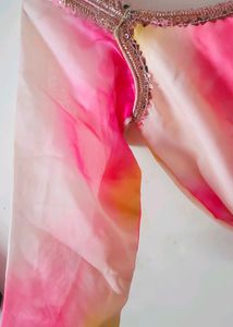 Anarkali Kurti With Net Duppata Sharara Set 💫