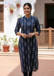 Indigo office wear formal kurta 💕