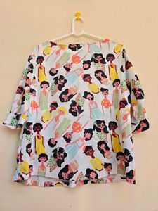 MAX Graphic Print Top