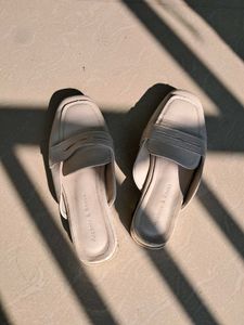 Korean Mule Leather Heel