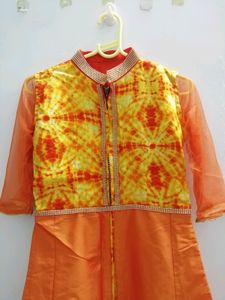 Haldi Wear 2 Piece Ethnic Outfit For Women