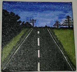 Small Canvas Painting For Home Decoration