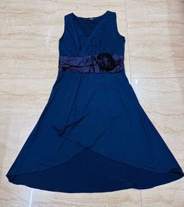 Party Wear Elegant Purple Dress