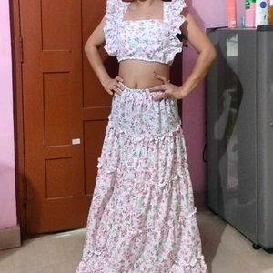Floral Two-Piece Set