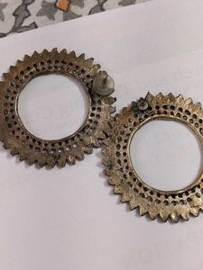 3 Pair Of Oxidation Earings Danglers Ethnic
