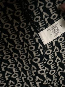 Patterned Knit Cardigan