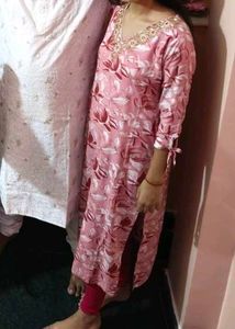Floral Print Kurta