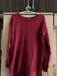 Old Navy Red Knit Sweater
