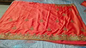 Heavy Beautiful Sari With Blouse