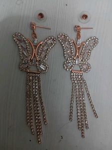 New Butterfly Tassel Earrings