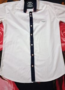 Casual White Shirt L Size