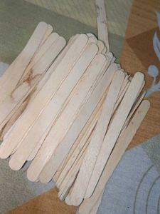 120 Pcs Icecream Sticks