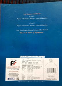 Together With Physics: Lab manual CBSE class-11
