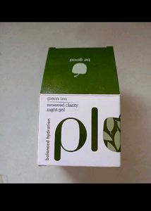 plum green tea night gel