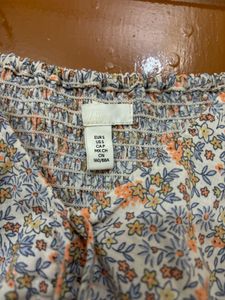 H&amp;m Blouson Crop Top