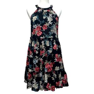 Floral Halter Dress
